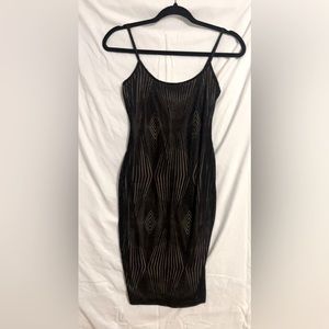 Black dress Guess, size small, stretch.